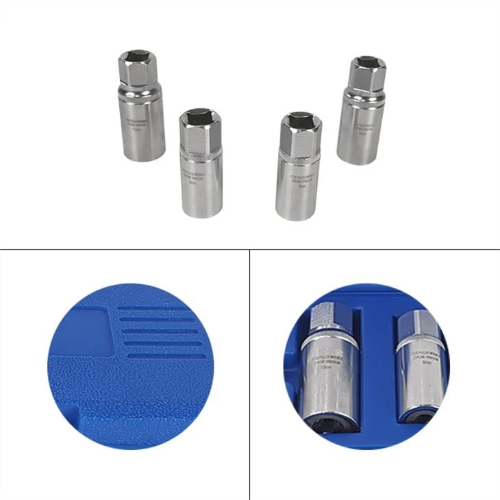 4pc Universal Stripped Stud&Bolt Splitter Tool Kit